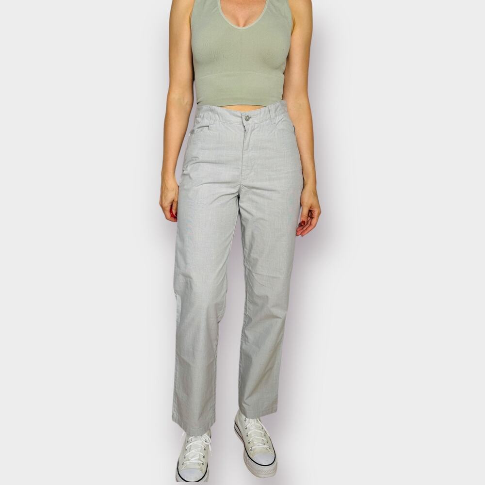 2000s Riders casuals Gray Window Pane‎ Slacks - Picture 2 of 6